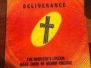 THE MINISTER'S LYCEUM CHOIR Deliverance Gospel Funk Soul Private Press
