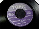 JIMMY WALKER The Legend Of Skull Lake RARE SWAMP COUNTRY ROCKER 45 TOPIC Hear