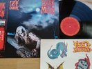 OZZY OSBOURNE - JAPAN LP - Bark At The Moon, OBI + tattoo sheet, Black Sabbath