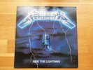 Metallica - Ride The Lightning - MFN 27 - UK 1st pressing, A1/B1 matrix - EX