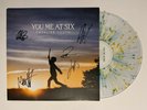 You Me At Six Cavalier Youth Signed Blue/Yellow Splatter Vinyl Record Autograph