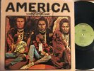 AMERICA - A HORSE WITH NO NAME - VINYL LP w/SIGNED COVER dewey bunnell autograph