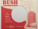 Rare 1950s Capitol Records Rush Promo Company Sleeve 45 RPM
