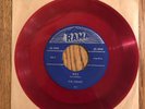 THE CROWS - GEE / I LOVE YOU SO, RAMA RR-5, RED VINYL 45 RPM,