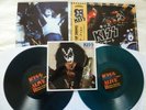 KISS NUCLEAR ASSAULT GOLD OBI LIMITED EDITION BLUE 2xLP ALBUM VINYL 12