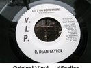 R. DEAN TAYLOR promo 'Let's Go Somewhere' NM UNPLAYED ORIGINAL Northern Soul 45