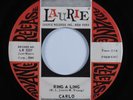 Teen Doo Wop 45 CARLO Ring A Ling LAURIE promo HEAR
