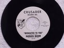 northern soul BARBARA MASON Dedicated To You/Trouble Child CRUSADER 114 DJ M-