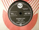 78 SHELLACK - Elvis Presley Jailhouse Rock/Treat Me Nice  UK RCA 1028