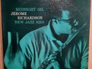 1959 LP JEROME RICHARDSON Midnight Oil 12” New Jazz 8205 Mono Promo Ken Burrell
