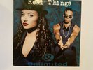 2 Unlimited - Real Things ... PWL HF 38 UK vinyl LP album ... (see desc. & pics)