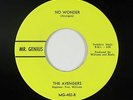 Northern Soul/Garage 45 - Avengers - No Wonder/Crying All Alone - Mr. Genius VG+