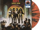 KISS Love Gun Tangerine/Aqua Splatter Vinyl Sealed Walmart Exclusive