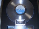 PAT BENATAR - GET NERVOUS RECORD ( RIAA AWARD ) PLATINUM SALES AWARD