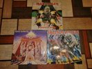 iron maiden ''the number of the beast/powerslave'' 2 lp russia gala records