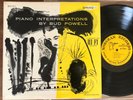 BUD POWELL-PIANO INTERPRETATIONS LP-MGN 1077-MONO-DG-YELLOW-NORGRAN-56 ORIG