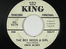 Northern/Deep Soul 45 - Junior McCants - The Boy Needs A Girl - King - mp3