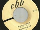 DOOWOP R&B - TEMPO-MENTALS - BURNING DESIRE  /  DEAREST - HEAR -1957 PROMO EBB