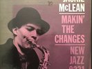 Makin' the Changes par Jackie Mc Lean LP 33t NLJP 8231 1960