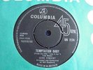 Gene Vincent - Temptation Baby 1963 UK 45 COLUMBIA RGM JOE MEEK