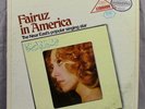 Fairuz FAIRUZ IN AMERICA Vinyl LP Capitol International Series SP-10558 Lebanon