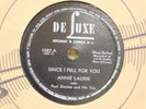 Annie Laurie 78 Love That Man Of Mine bw Since I Fell For You on DeLuxe