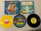 9 CHILDREN’S CHRISTMAS 45 RPM Vinyl Record Lot- CHARLIE BROWN RUDOLPH FROSTY