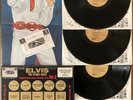 ELVIS PRESLEY 50 WORLDWIDE GOLD AWARD HITS VOL 2 NM 1976 MONO 4LP BOX SET SWATCH