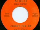 RON RUSH on Aidco —CLOUDY FOR ME— northern soul xo 45 | RARE | LISTEN
