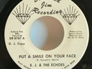 E.J. & The Echoes Put A Smile On Your Face Promo 45 Northern Soul-Diamond Jim