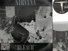 LP NIRVANA BLEACH REISSUE 2002 WHITE VINYL KURT COBAIN GRUNGE ROCK +INNER SLEEVE