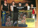 IRON MAIDEN COMPLETE BEAUTIFUL COPY SOMEWHERE IN TIME JAPAN PROMO SAMPLE LP +OBI