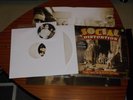 Social Distortion Hard Times and Nursery Rhymes CLEAR Vinyl LP Ramones Misfits 