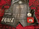 DARKTHRONE / MAYHEM ... Black Metal - KUTTE Vintage Patch Leder Weste Bethlehem
