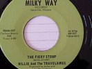 RARE GARAGE Willie and The Travelaires – The Fiery Stomp on MILKY WAY M- Hear