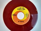 BEATLES - I Saw Her Standing There/I Want To Hold Her Hand - Red Vinyl 45 RPM 7