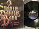 The Charlie Daniels Band A Decade of Hits Vinyl LP   Cover: VG+   Vinyl: NM