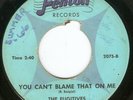 HEAR Fugitives-You Can’t Blame That On Me 66 MI SAVAGE GARAGE PUNK BFTG FENTON
