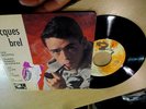 45t ep jacques brel dedicacé sur etiquette olympia