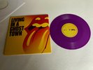 THE ROLLING STONES LIVING IN A GHOST TOWN VINYL 10 INCH SINGLE Purple