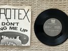 Protex Don’t Ring Me Up 45 UK 1978. Rough Trade / Good Vibrations Records PUNK