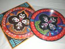 KISS ROCK AND ROLL OVER BLOOD RED PICTURE DISC + LP VINYL RECORD ALBUM 12