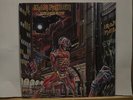 IRON MAIDEN SOMEWHERE IN TIME LP CAPITOL SJ 12524  STERLING PRESS ORIGINAL INNER