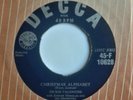 Xmas Record: DICKIE VALENTINE Christmas Alphabet/Decca 45-F 10628 (1955)