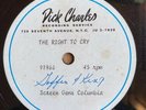 RARE Acetate CAROLE KING / GERRY GOFFIN The Right To Cry DEMO Test Pressing HEAR