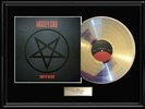MOTLEY CRUE SHOUT AT THE DEVIL WHITE GOLD PLATINUM TONE RECORD LP RARE ALBUM