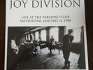 Joy Division - Live At The Paradiso Club Amsterdam, January 11, 1980, 500 copies