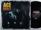 ACE FREHLEY Trouble Walkin' MEGAFORCE WORLDWIDE LP VG+ SHRINK