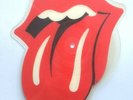EX/EX THE ROLLING STONES - SHE WAS HOT Shaped Vinyl Picture Pic Disc LOGO