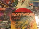 Iron Maiden Collectible Records,3 Picture Discs & red Vinyl Number Of The Beast.